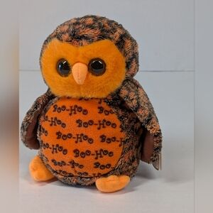 Ty Boo Who? Owl 2007 Beanie Baby. Original Tags